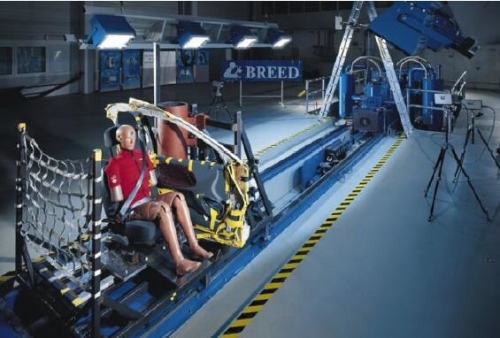 加速模擬碰撞試驗臺車系統 加速模擬碰撞試驗臺車系統